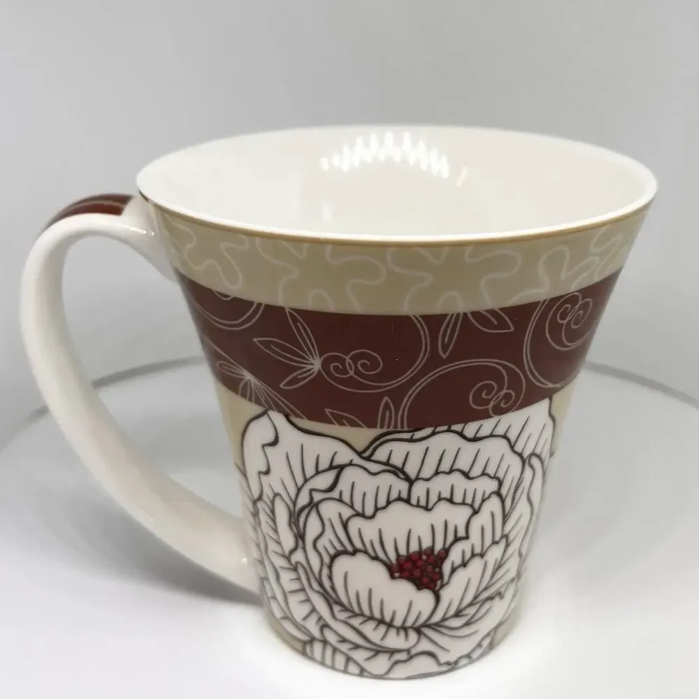 Johnson Brothers Peony Pattern Mug
